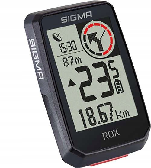 Licznik Rowerowy Gps Sigma Rox 2.0 Bezprzewodowy Nawigacja Komoot Smart