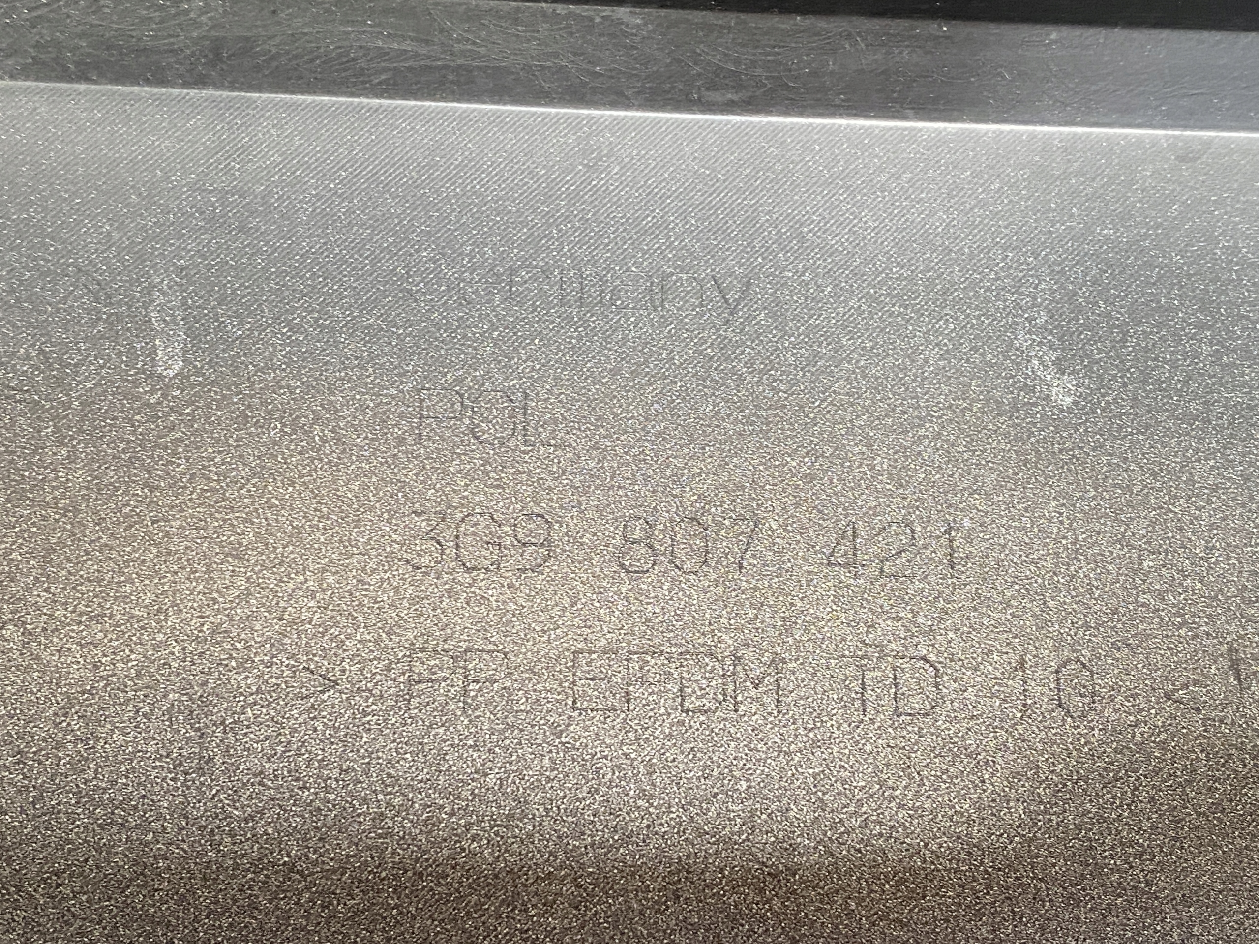 SKODA SUPERB III 3V9 KOMBI bumper rear part