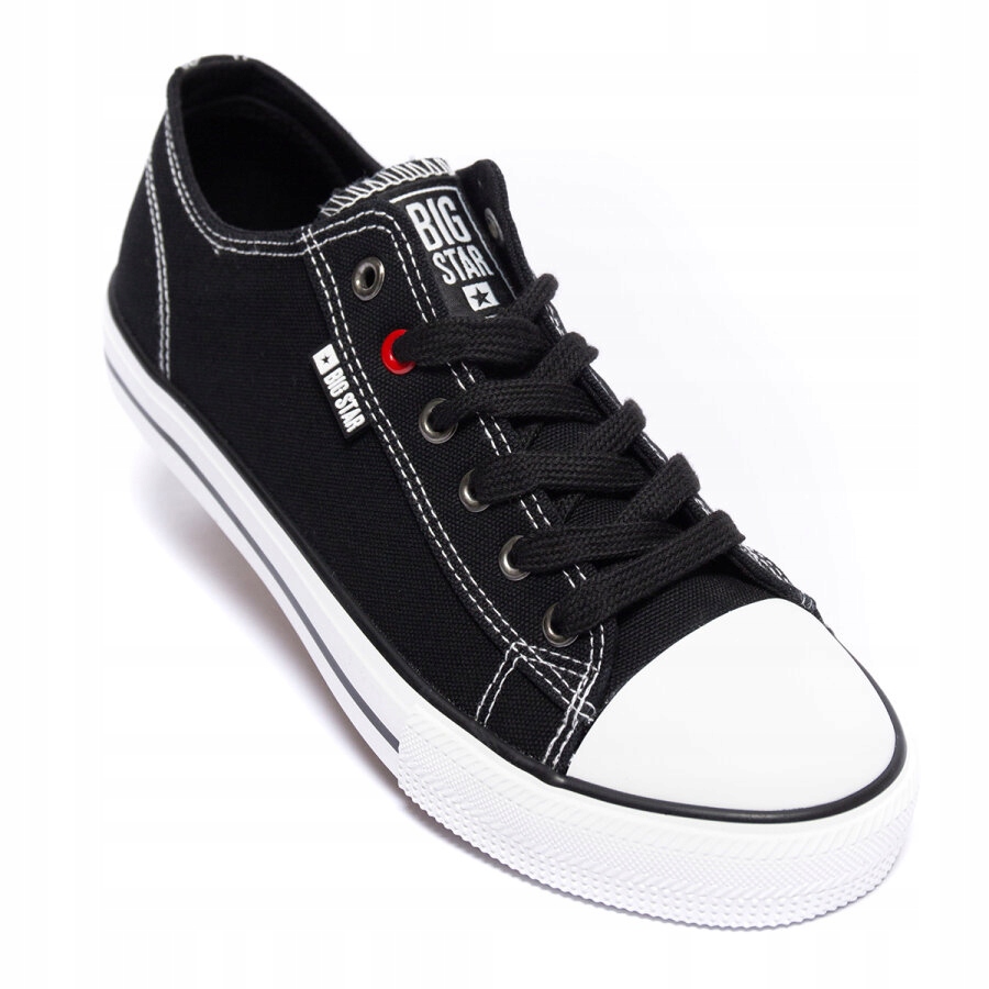 BIG STAR TRAMPKI MĘSKIE NISKIE CZARNE JJ174601 906 43