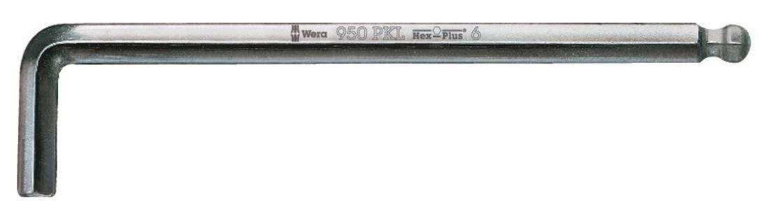 

Wera Klucz imbus Ampul z kulką 3 mm chromowany
