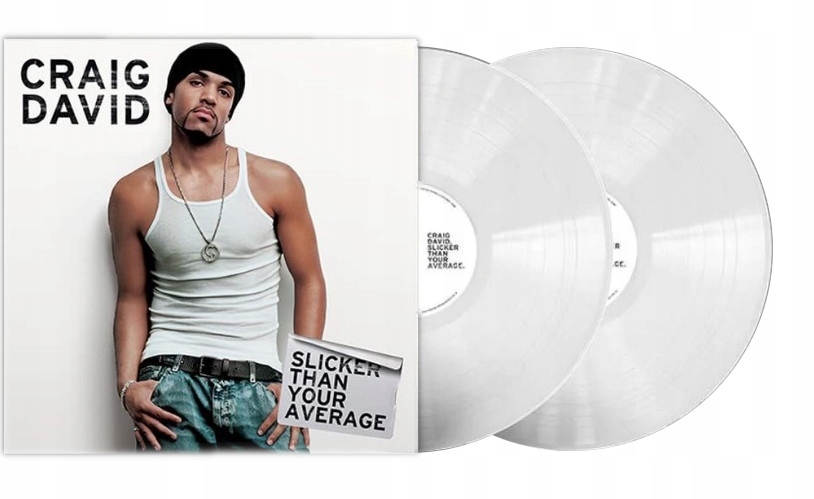 Craig David Slicker than Your Average White Winyl 2LP Limited Edition