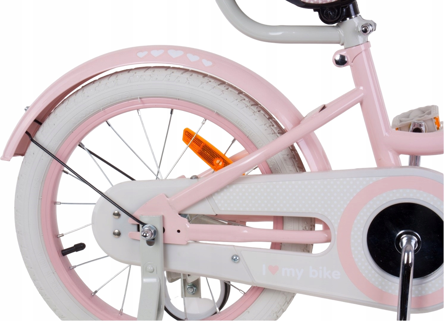 ROWEREK ROWER SUN BABY HEART BIKE 16 SILVER MOON Marka Sun Baby