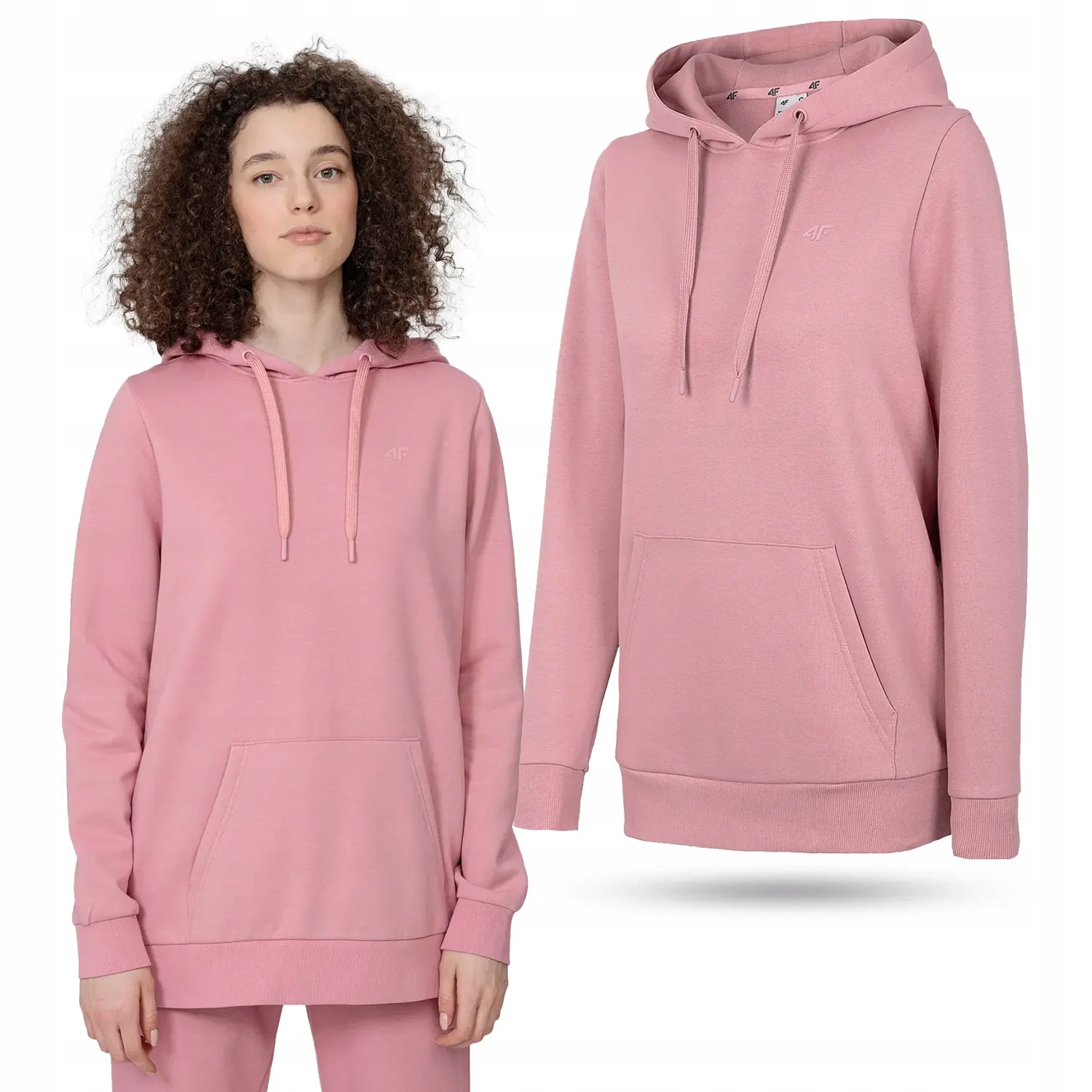 

Bluza Damska 4F Z Kapturem Bawełna SS23F372