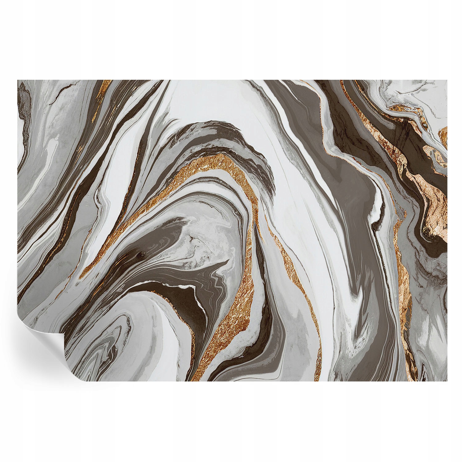 Samolepiaca tapeta na stenu 3D efekt Mramorové víry 208 x 146 cm
