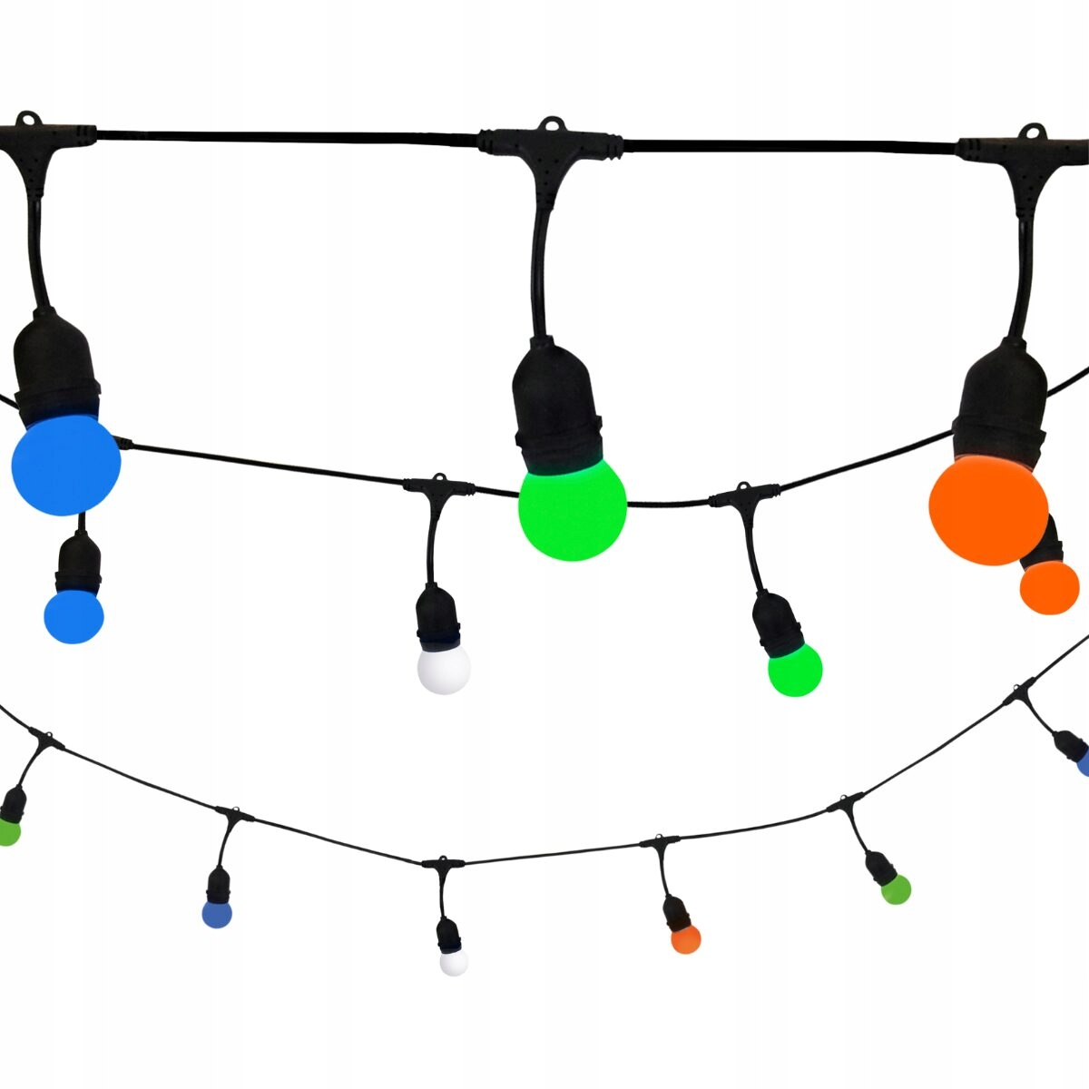 Sanico Girlanda ogrodowa Led Party zestaw kolor 560cm IP44 308214