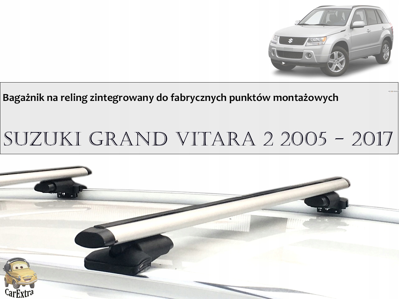 Strešný nosič pre Suzuki Grand Vitara 2 2005 2017