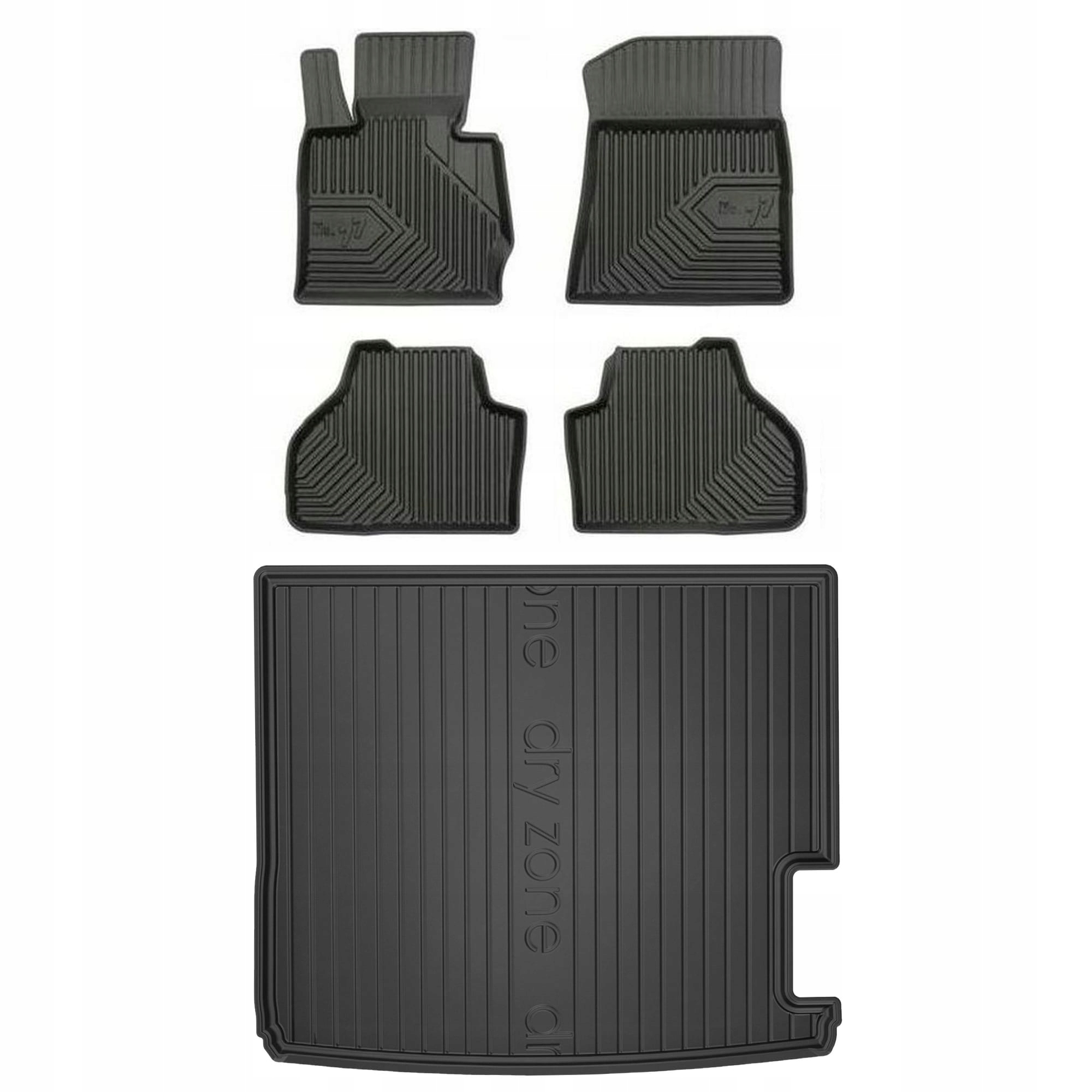 Gumová sada koberčekov a rohože Bmw X3 F25 2010-2017