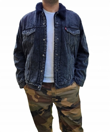 

kurtka jeansowa Levi's Sherpa 3 type Trucker L