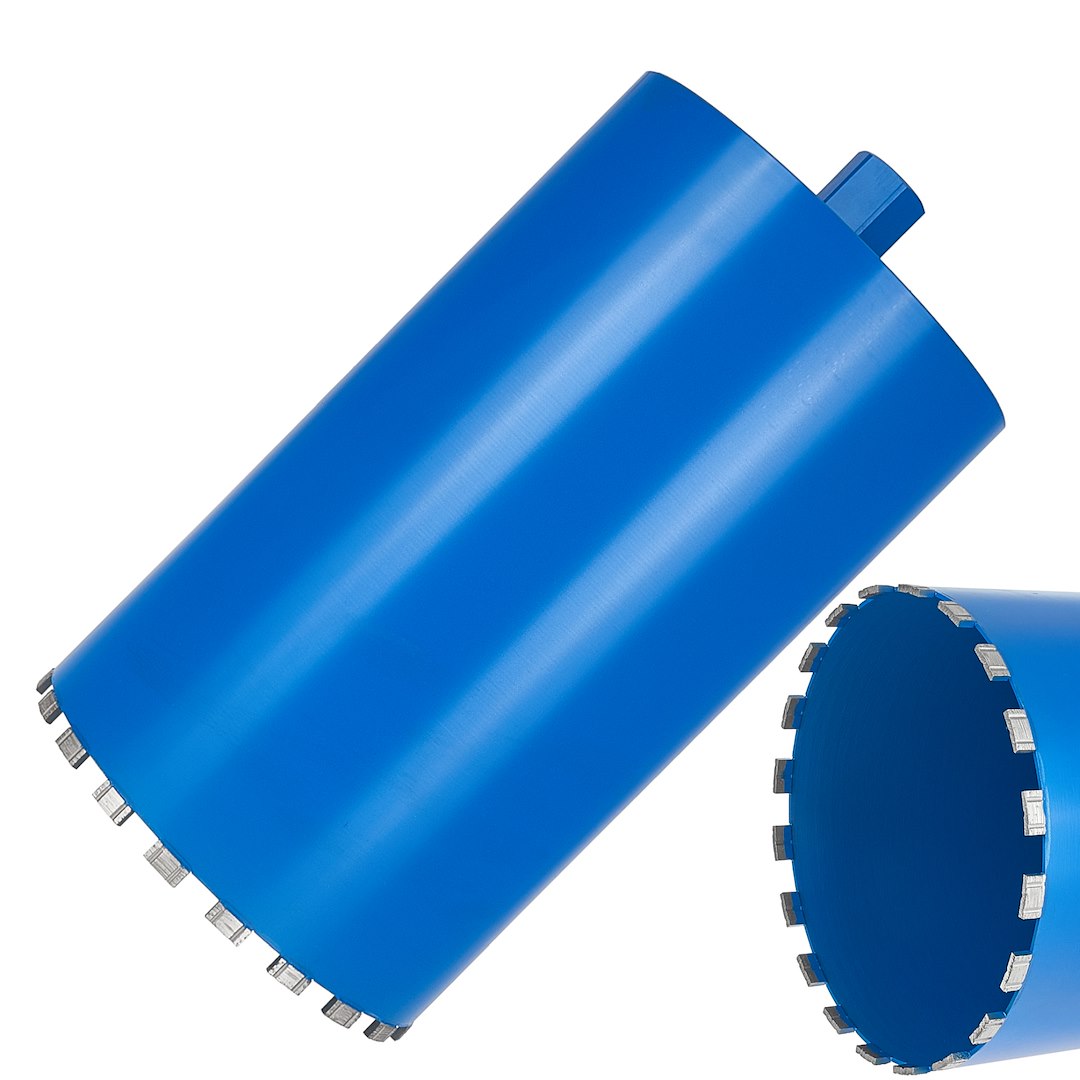Wiertło diamentowe Koronowe do wiertnicy na sucho i mokro 250x10x450mm 20T