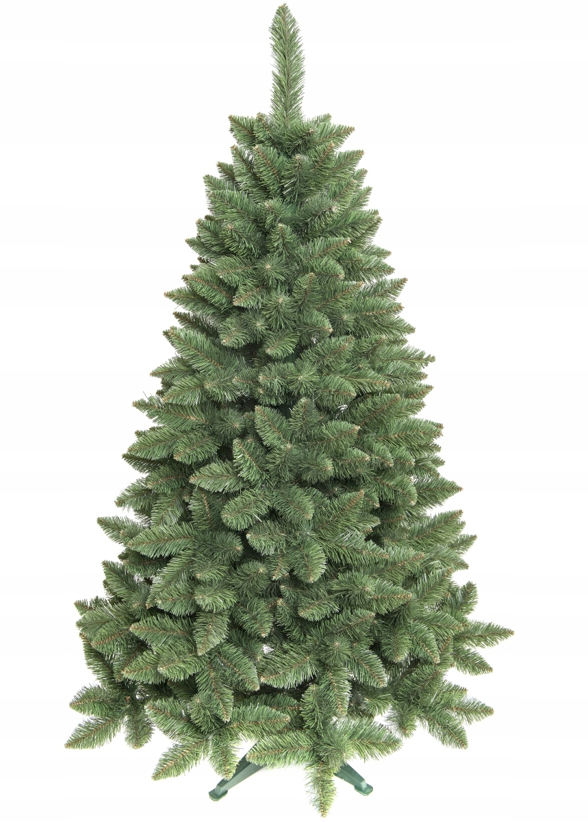 Umělý Vánoční Stromeček Jedle Zelená 120 cm Hustá stojan
