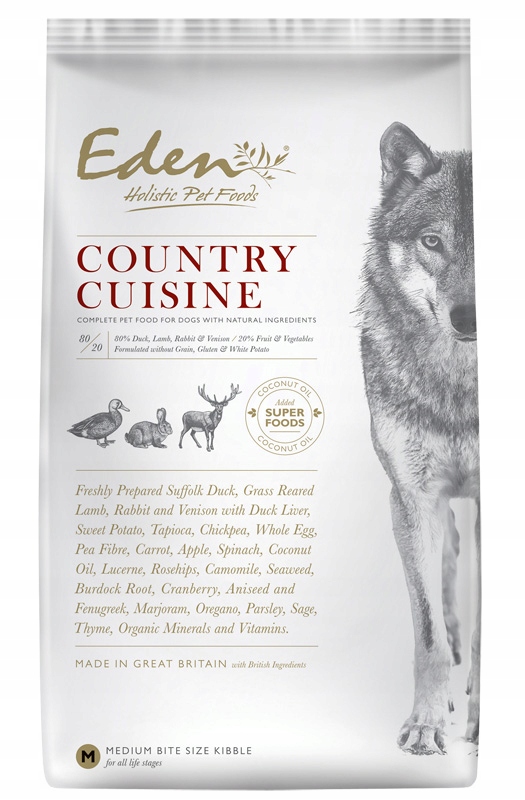 Krmivo Eden Country kachní králík jehněčí 12 kg