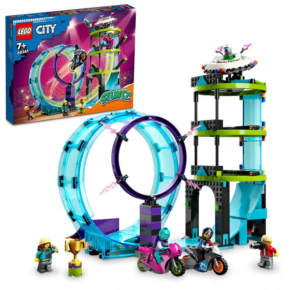 Lego City 60361 Nejbláznivější kaskadérská výzva