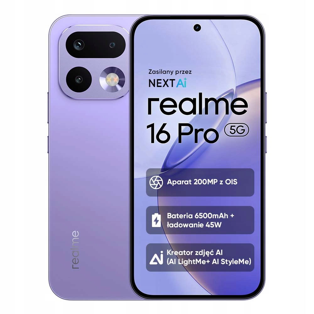 realme 16 Pro 5G 8/512 Fioletowy