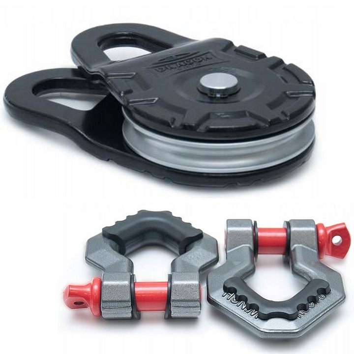 Dragon Winch x1 Svorka 15T 15000 kg +x2 Sklo 5/8 3T navijaky Off Road