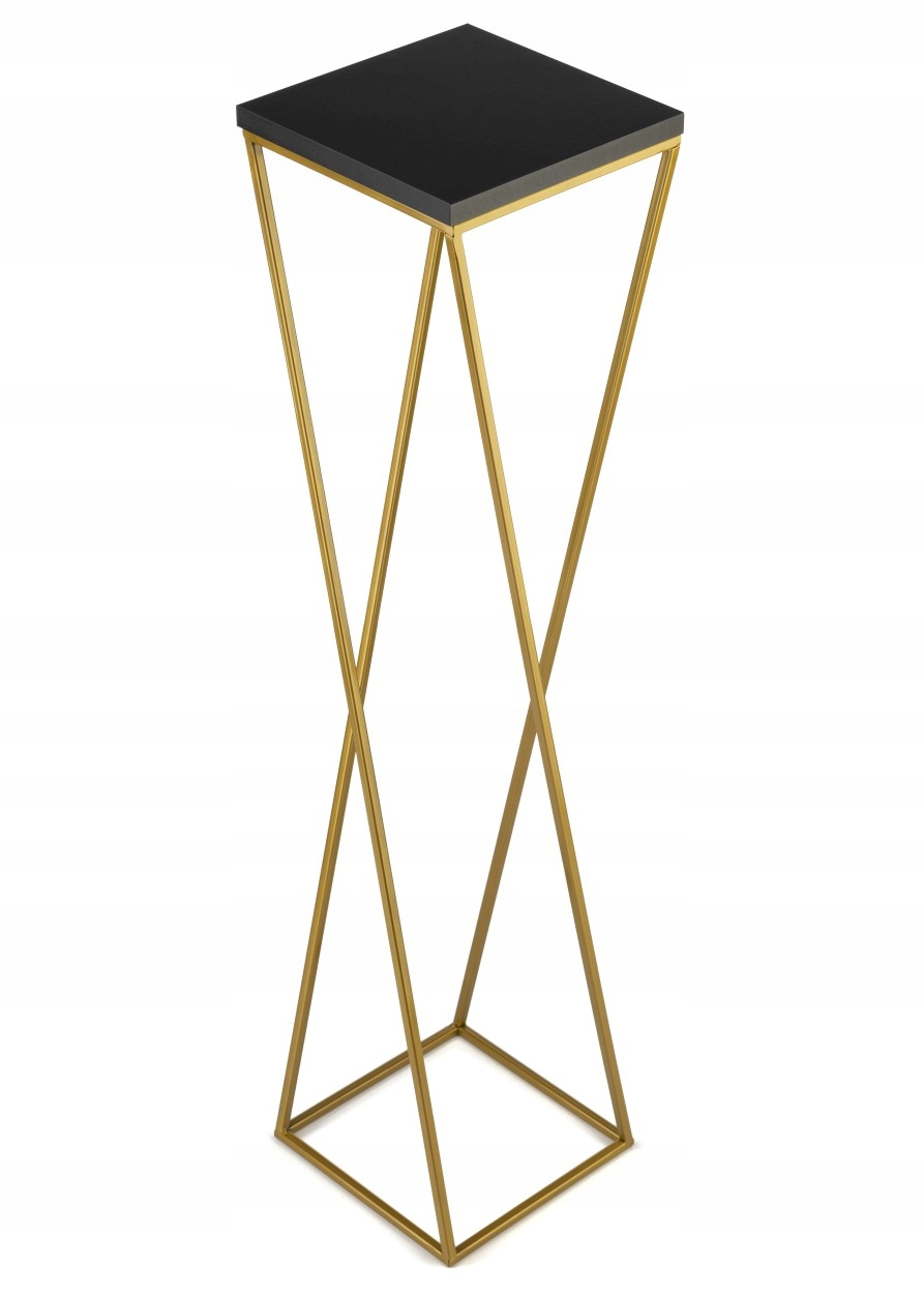 Moderní Květináč Stojan Na Květiny 100 cm Kov