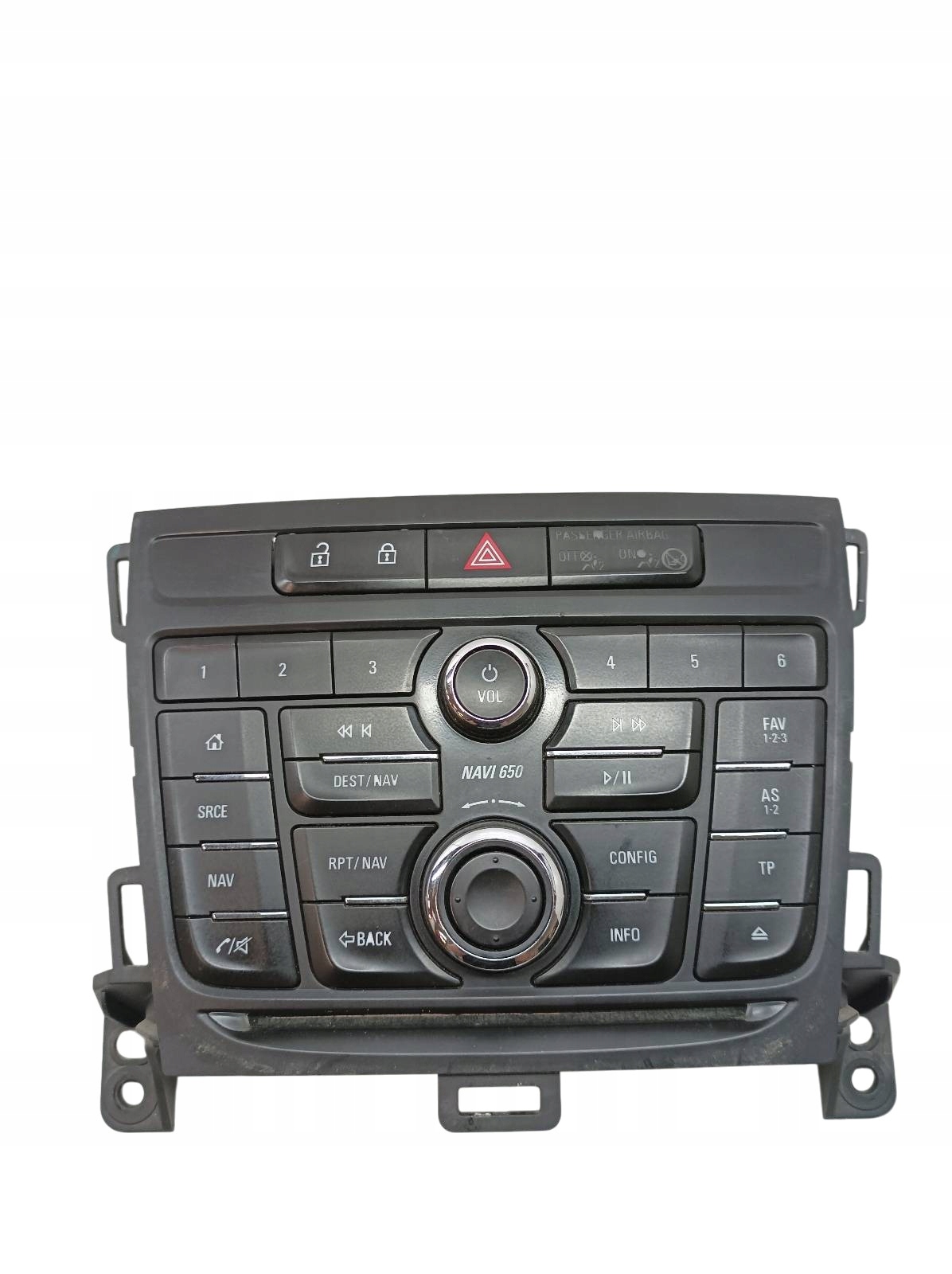control panel RADIA 13406661 Opel Zafira III (2011- )