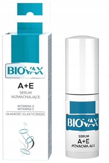 

Biovax Serum wzmacniające Włosy A E nawilża 15ml
