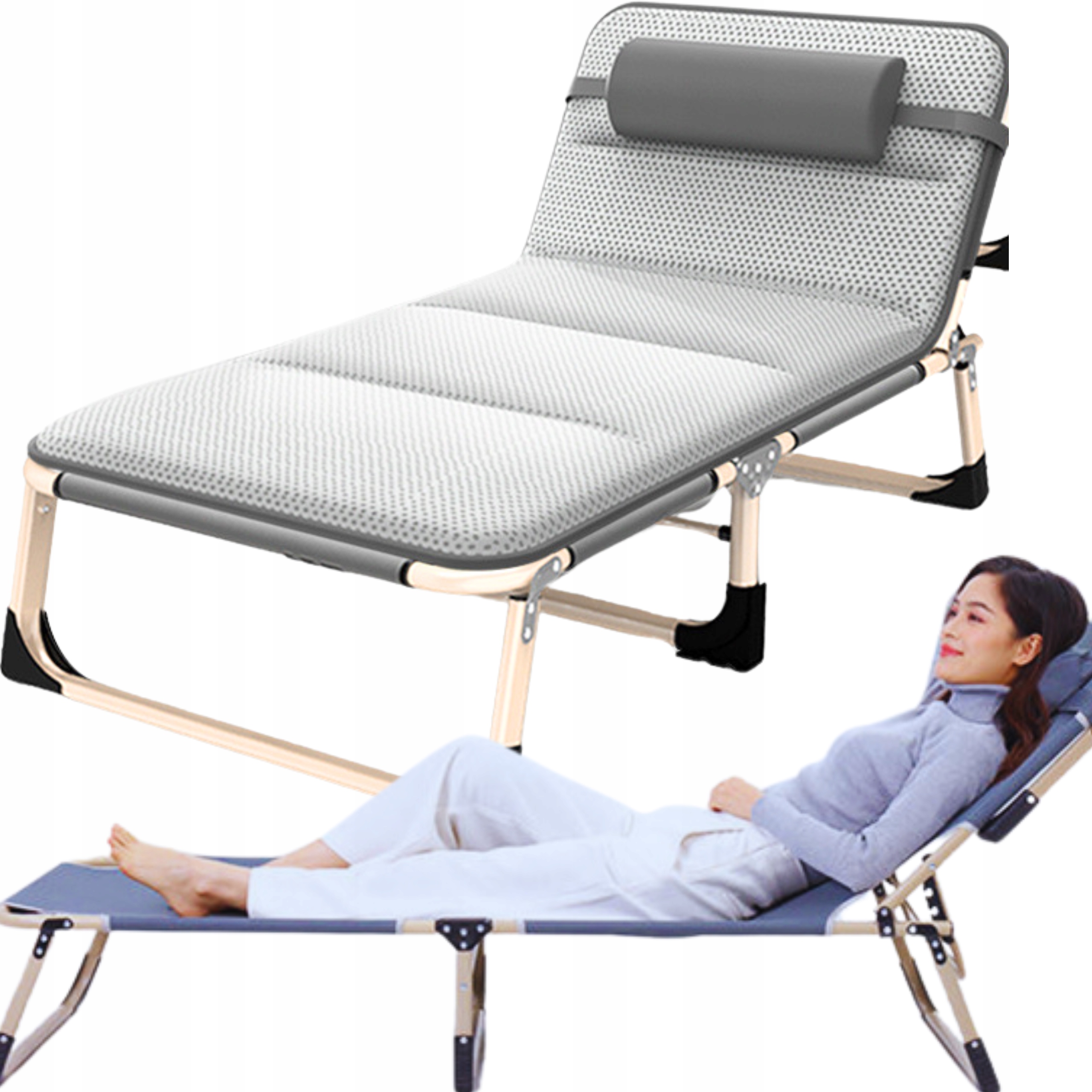 Łóżko Polowe Premium Łóżko Turystyczne Łóżko Składane