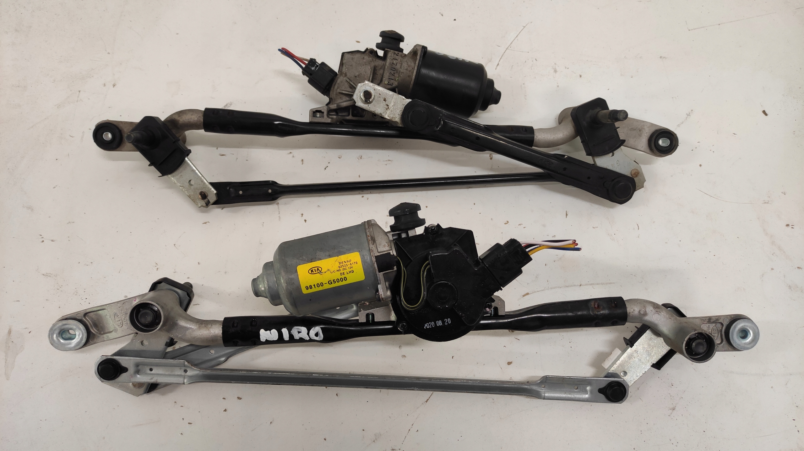 KIA NIRO GESTÄNGE MOTOR WISCHER EUROPA