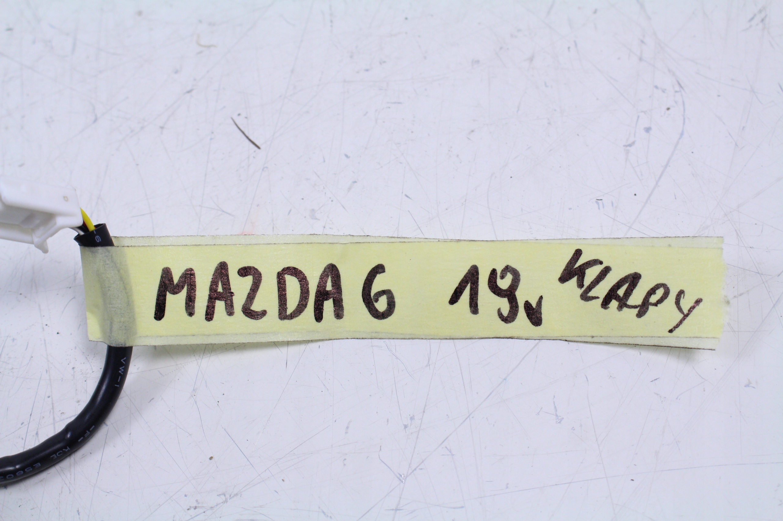 KAMERA KLAPY MAZDA 6 III GJ/GL 19r. SEDAN Typ samochodu Samochody osobowe