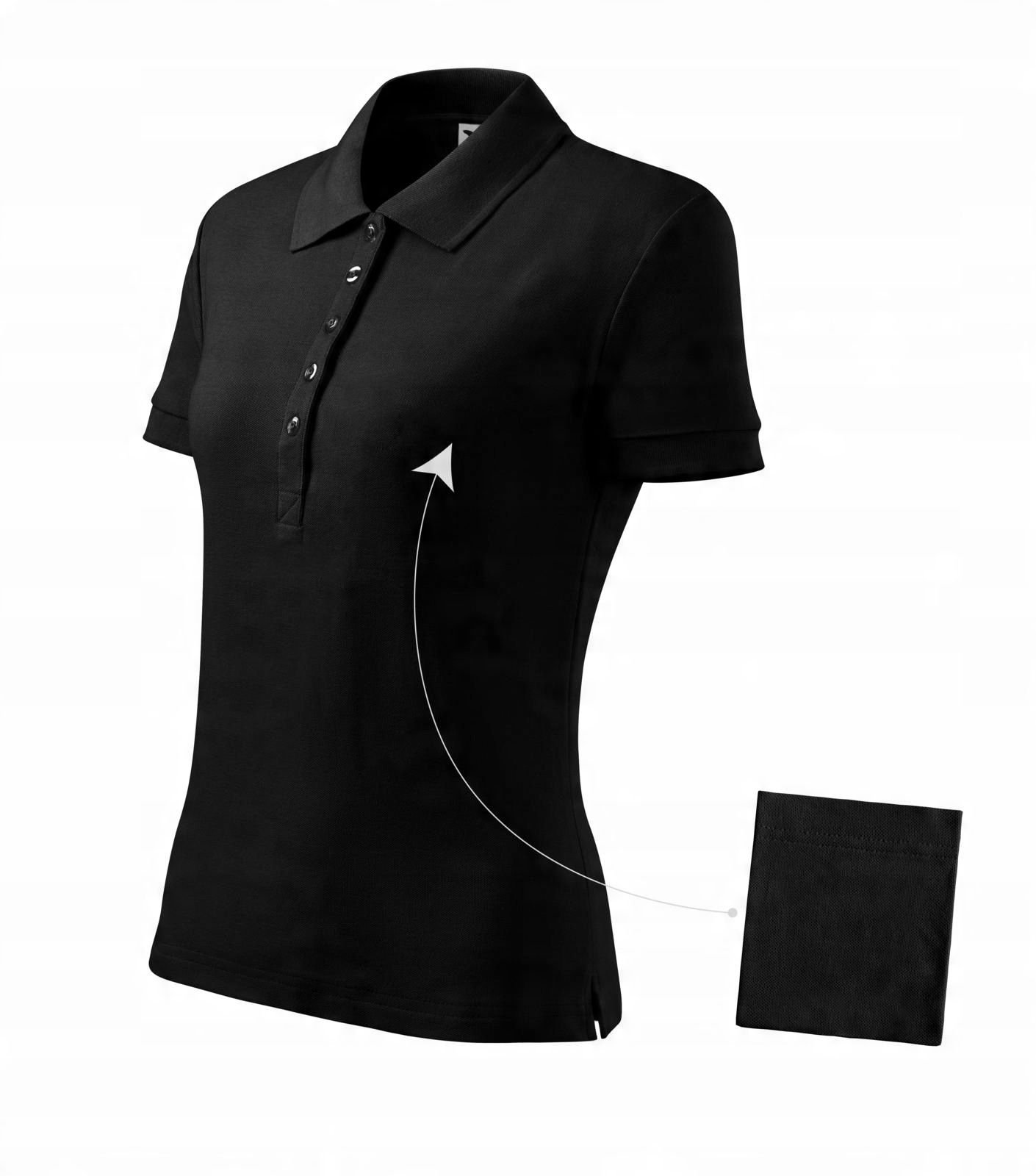 

Koszulka Damska Polo bawełna Polówka T-shirt M