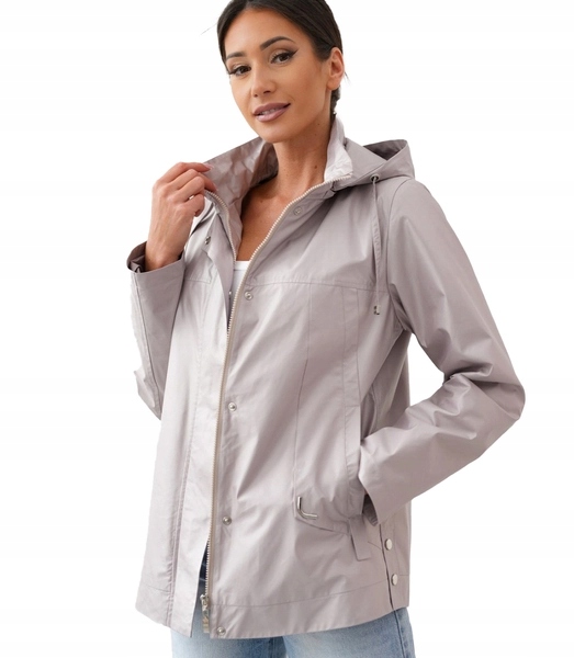 Dámská jarní bunda odnímatelná kapuce Daria 44