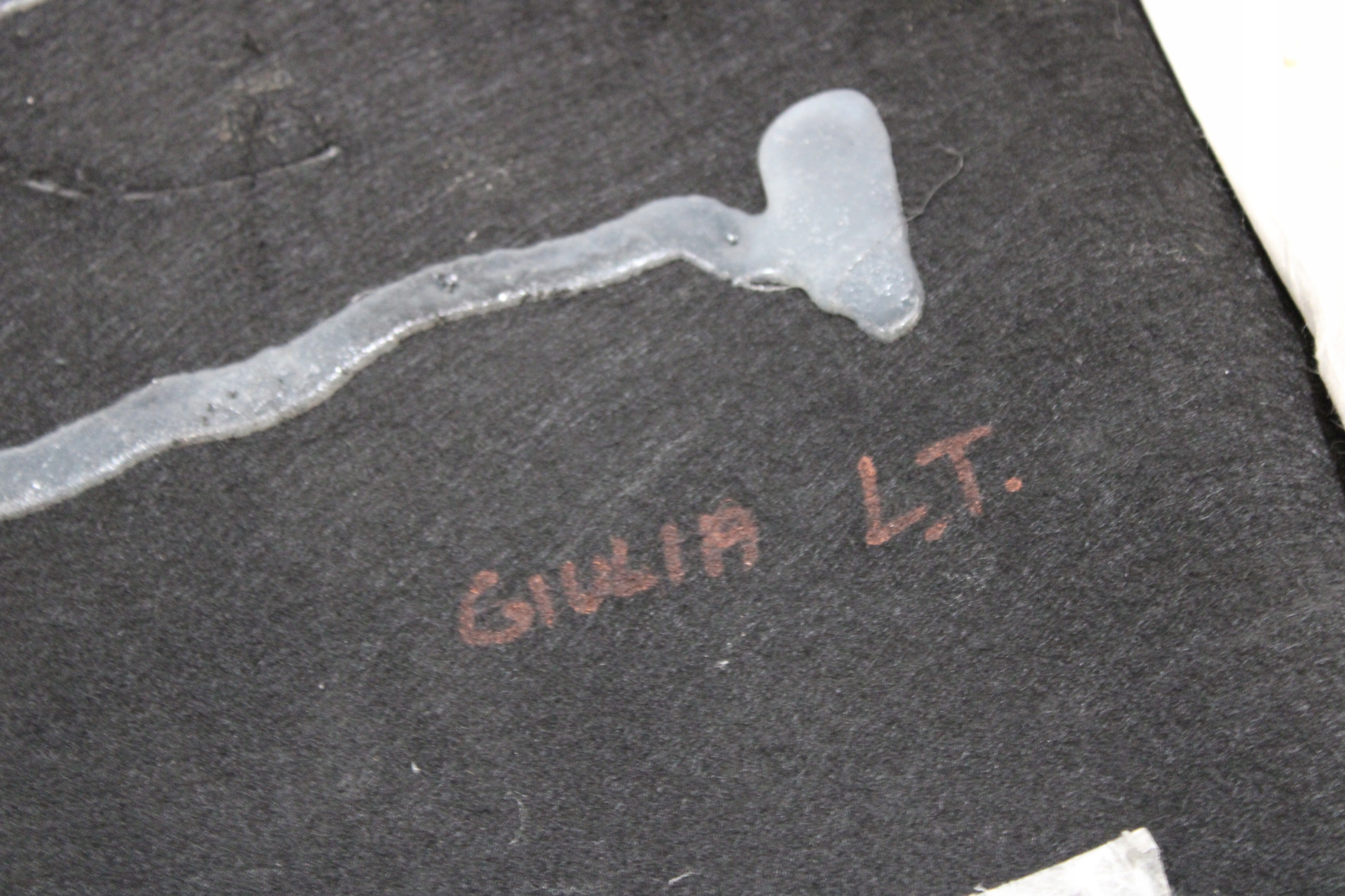 boot upholstery left rear part ALFA ROMEO GIULIA VELOCE