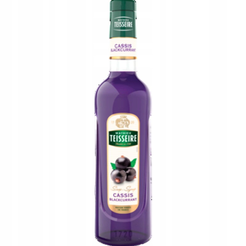 Levně Mathieu Teisseire Sirup s příchutí černého rybízu 0,7 l