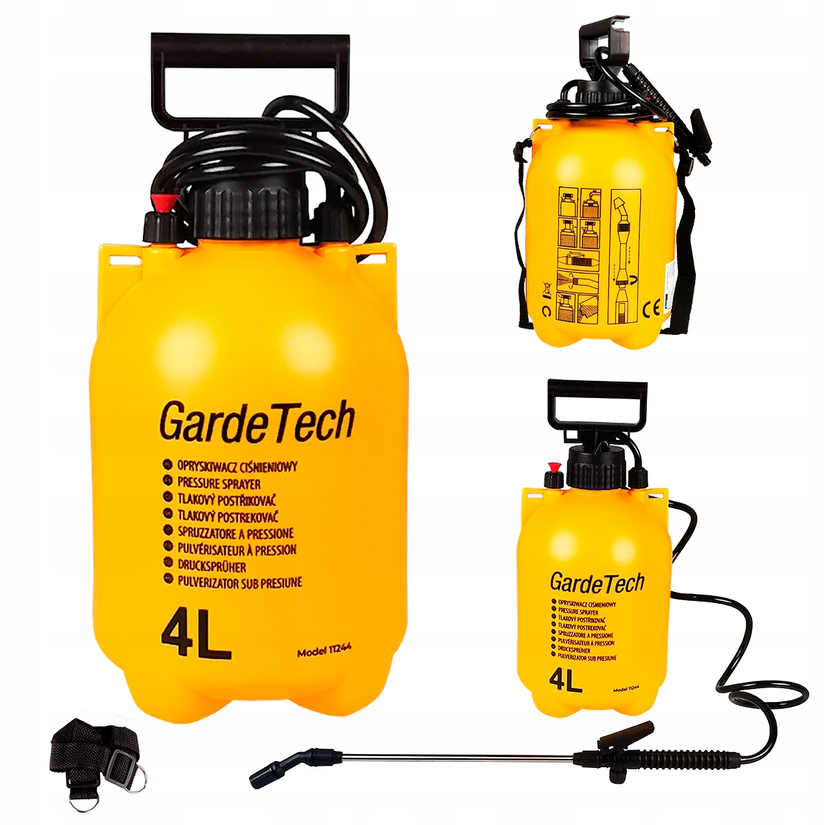 

Opryskiwacz ciśnieniowy GardeTech 11244 4L