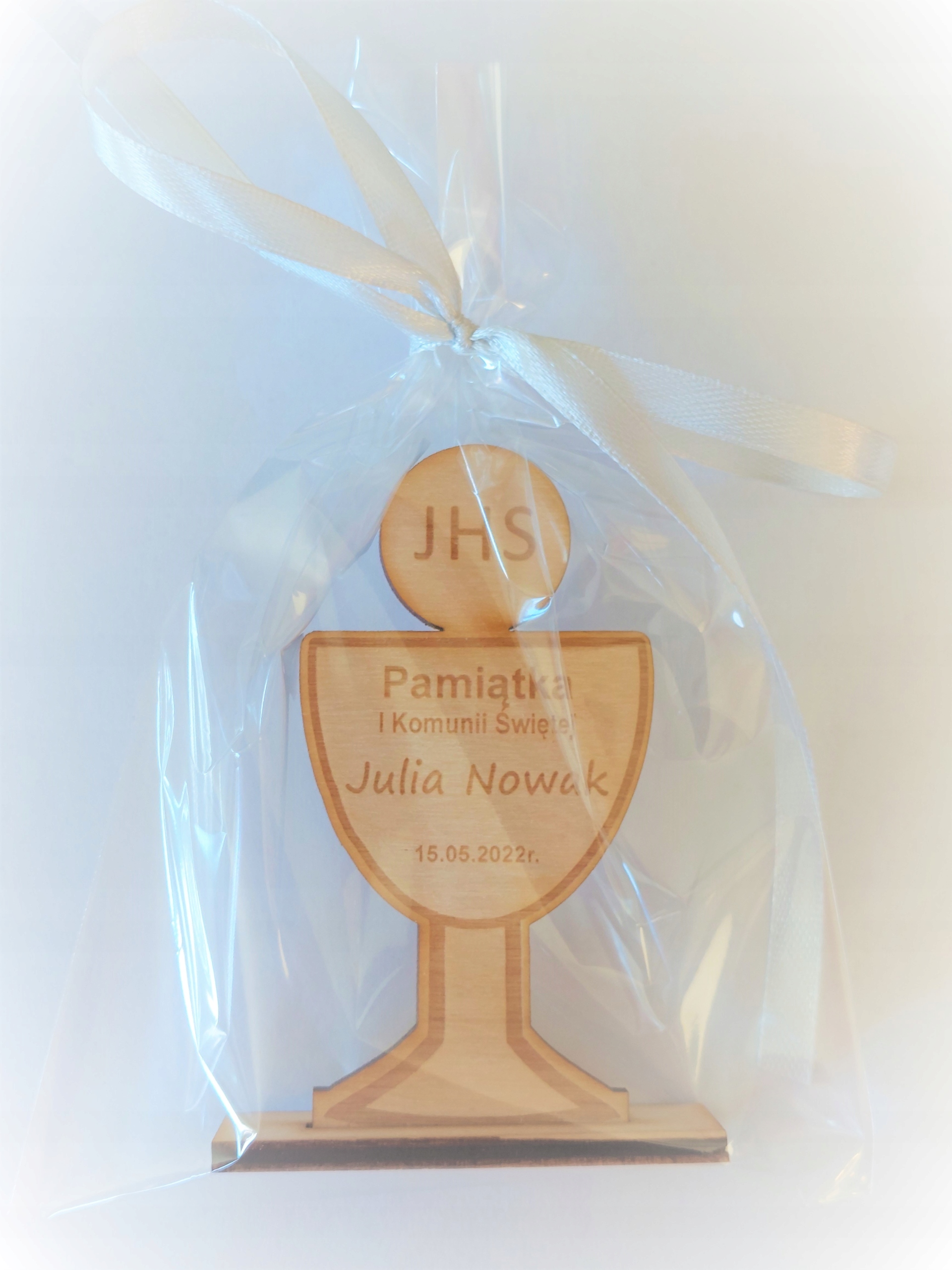 PODZIĘKOWANIE dla GOŚCI KOMUNIA CHRZEST- STOJACZEK Przeznaczenie dla gości