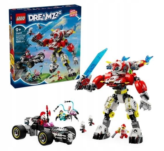 Lego(r) Dreamzzz 71497 Tygří Mech Coopera A Hot