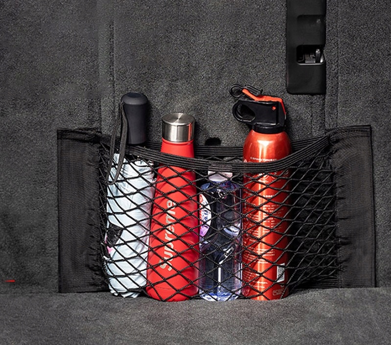 ORGANIZER DO BAGAŻNIKA AUTA SAMOCHODU MOCNA SIATKA NA RZEP 40x25 CM Rodzaj siatki