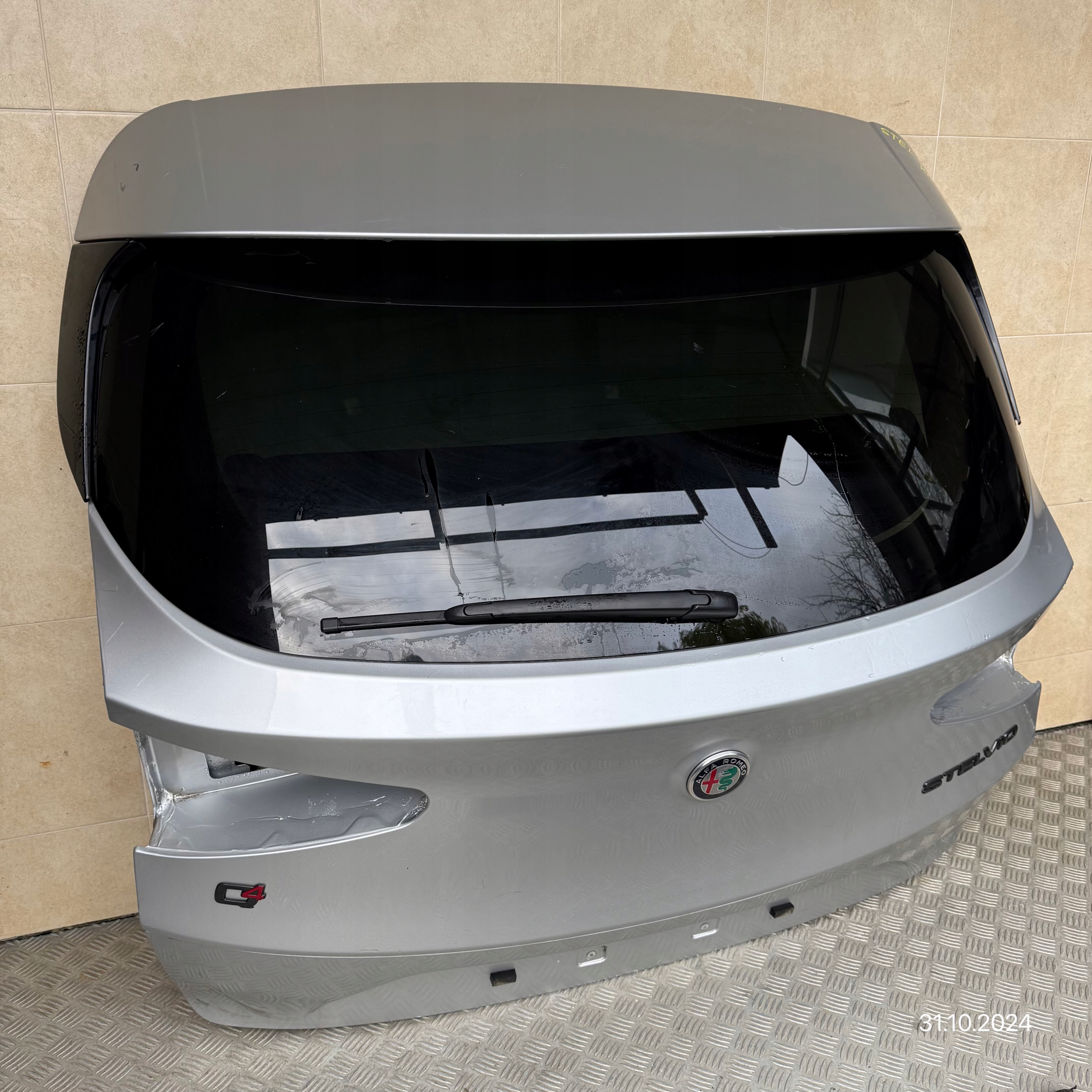 boot doors ALFA ROMEO STELVIO 2017 ROK KAMERA