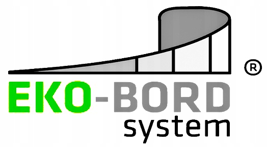 EKOBORD PALISADA OGRODOWA CZARNA 22 cm Kolor czarny