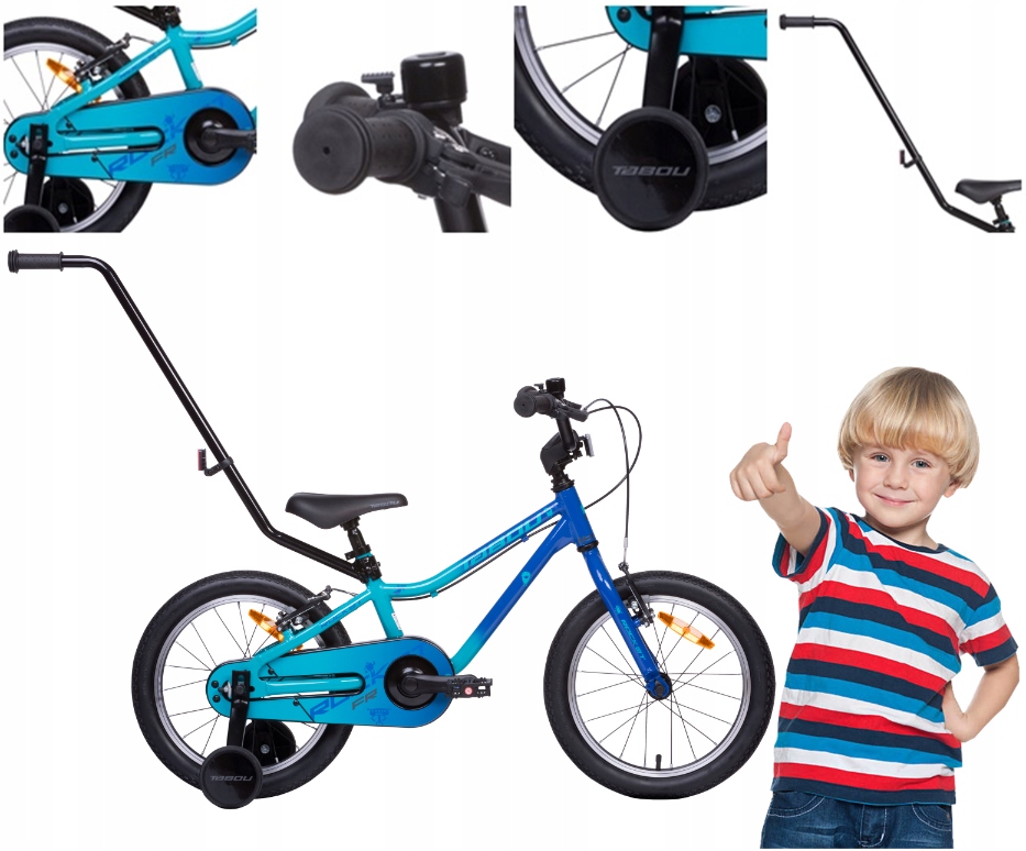 Rower Dziecięcy Rowerek 18 Cali Tabou Mini Fr Dla Dziewczynki Lekki 8 kg