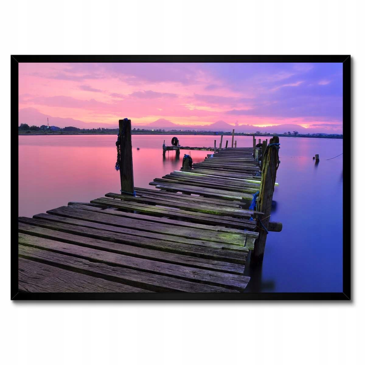 Plakáty v rámu 70x50 Most z desek