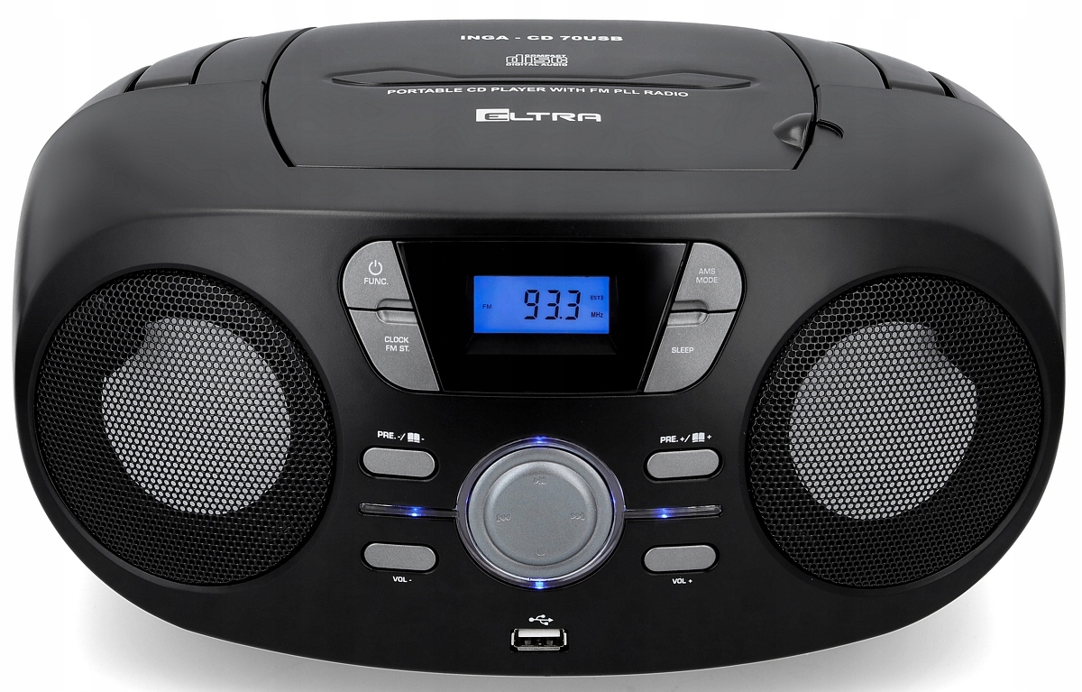Radioodtwarzacz Eltra Inga FM USB AUX CD