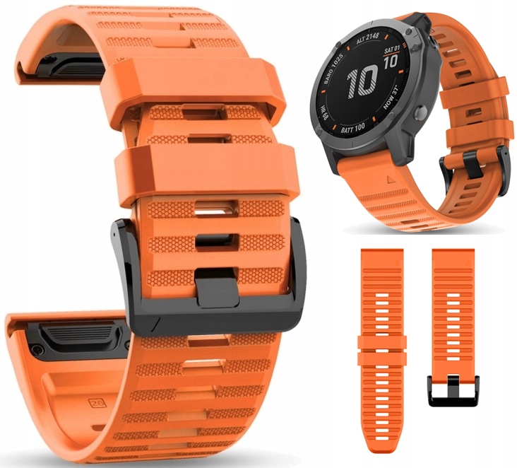 Pasek Quickfit Do Garmin Fenix 3 5X 6X 7X 8 51mm Pro Solar Tactix Descent