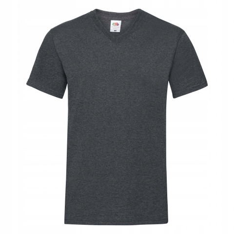 

Koszulka męska Valueweight Vneck FruitLoom D.GreyL