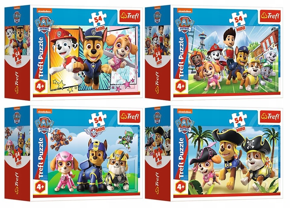 

Puzzle Psi Patrol Mini 54 elementy 54200 Trefl