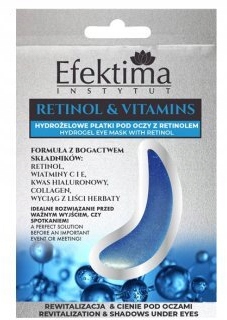 

Retinol & Vitamins Hydrożelowe płatki pod oczy