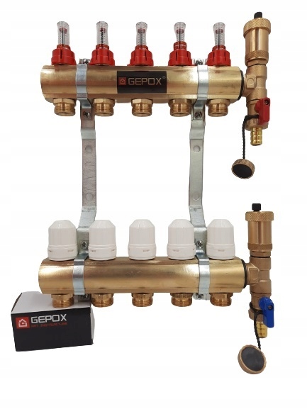 Rozdělovač 5 pro podlahovku Gepox Pl GEP-PRO-5