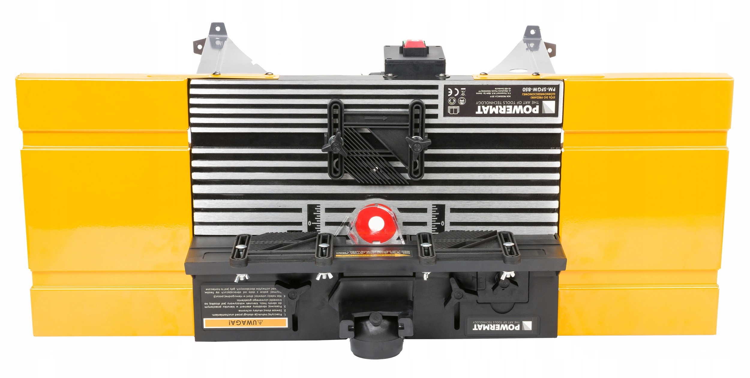 Stół do frezarki górnowrzecionowej POWERMAT PM-SFGW-850M UNIWERSALNY Seria PM-SFGW-850M