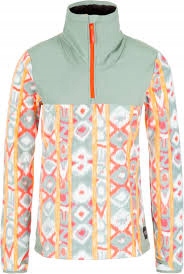 Dámská flísová mikina O´Neill Pw Original Hz Fleece zelená oranžová S