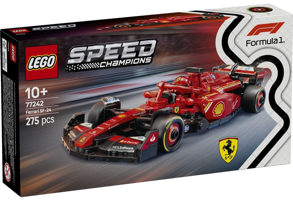 Lego Speed Champions Formule F1 Ferrari SF-24 Sada Kostek 77242