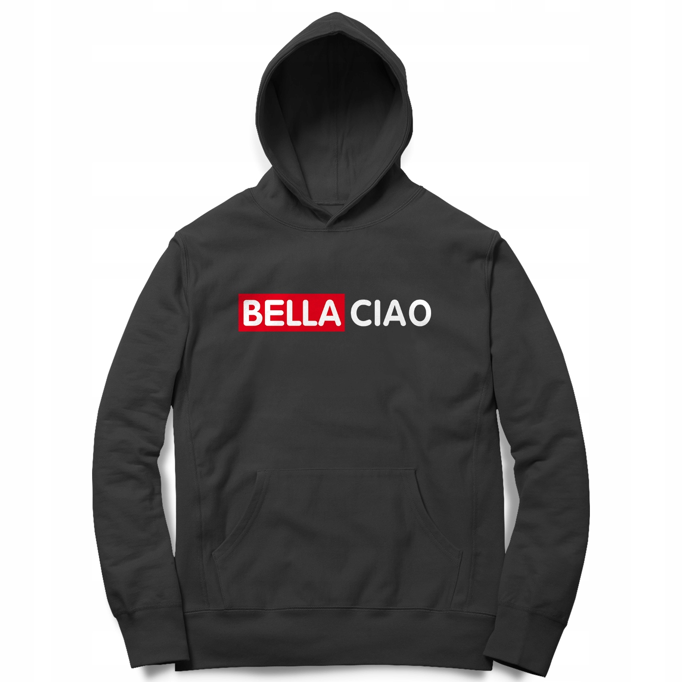 

Bluza z kapturem Bella Ciao dom z papieru