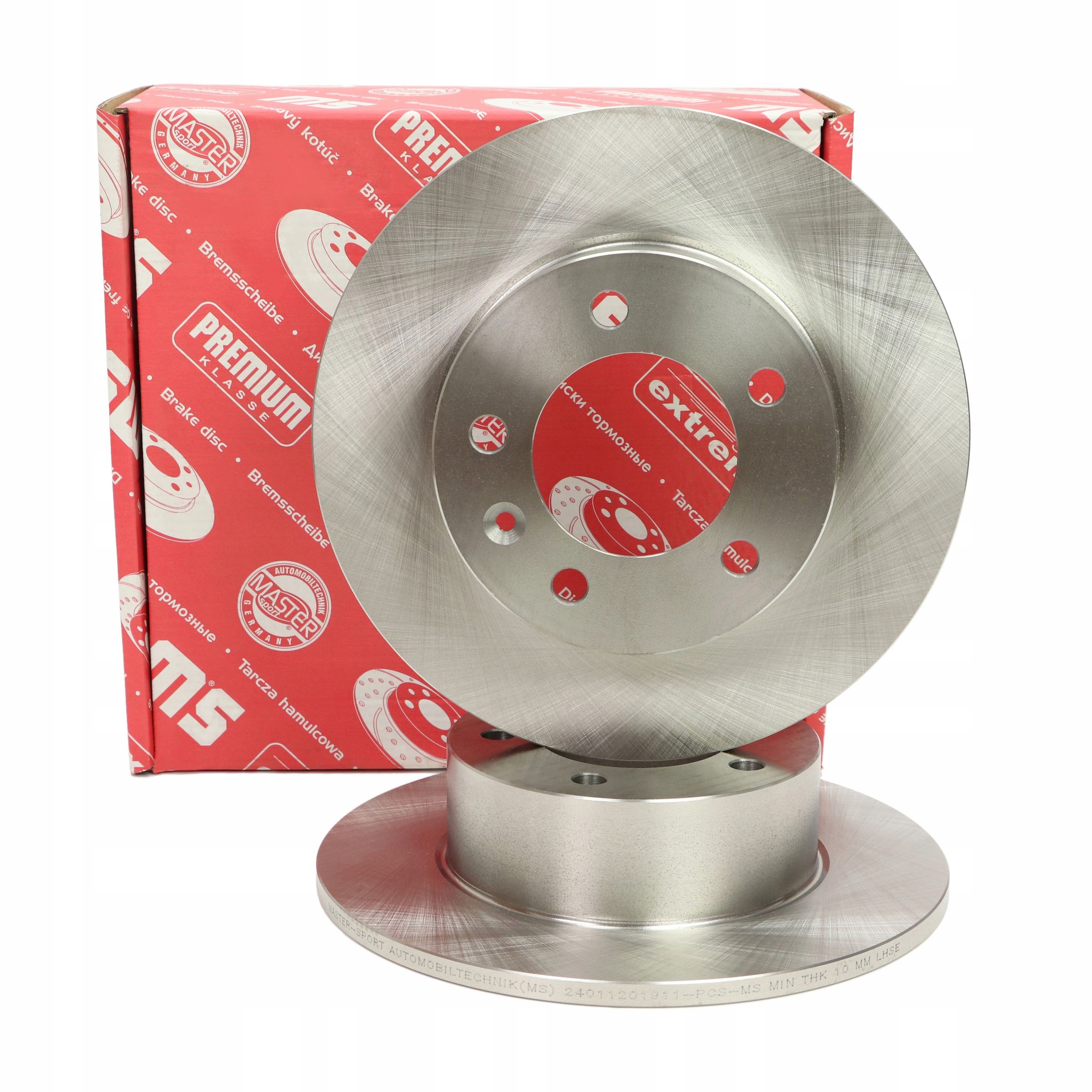 24011201911-SET-MS - 2X задние диски OPEL MOVANO B, RENAULT MASTER III