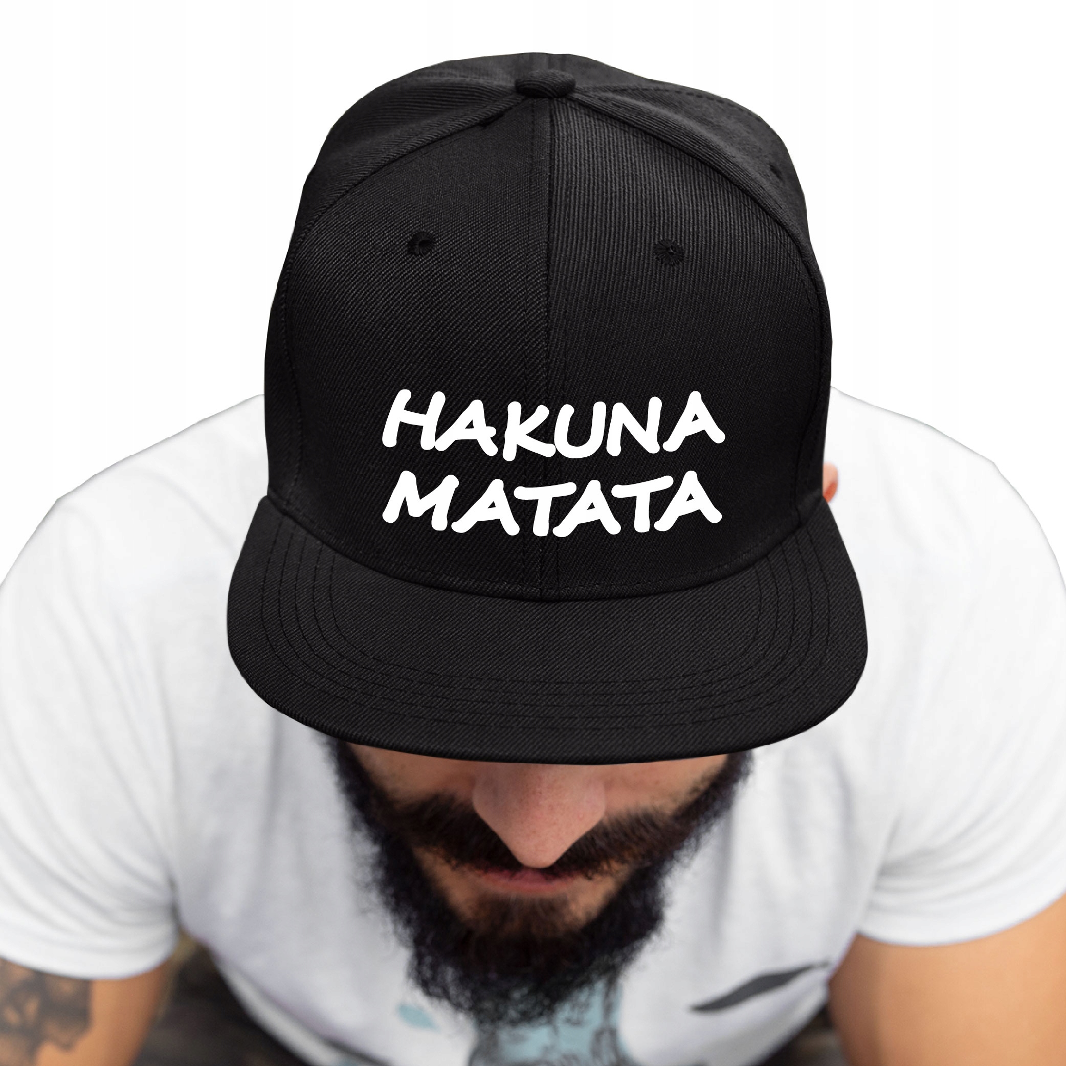 

Czapka Z Płaskim Daszkiem Snapback Hakuna Matata