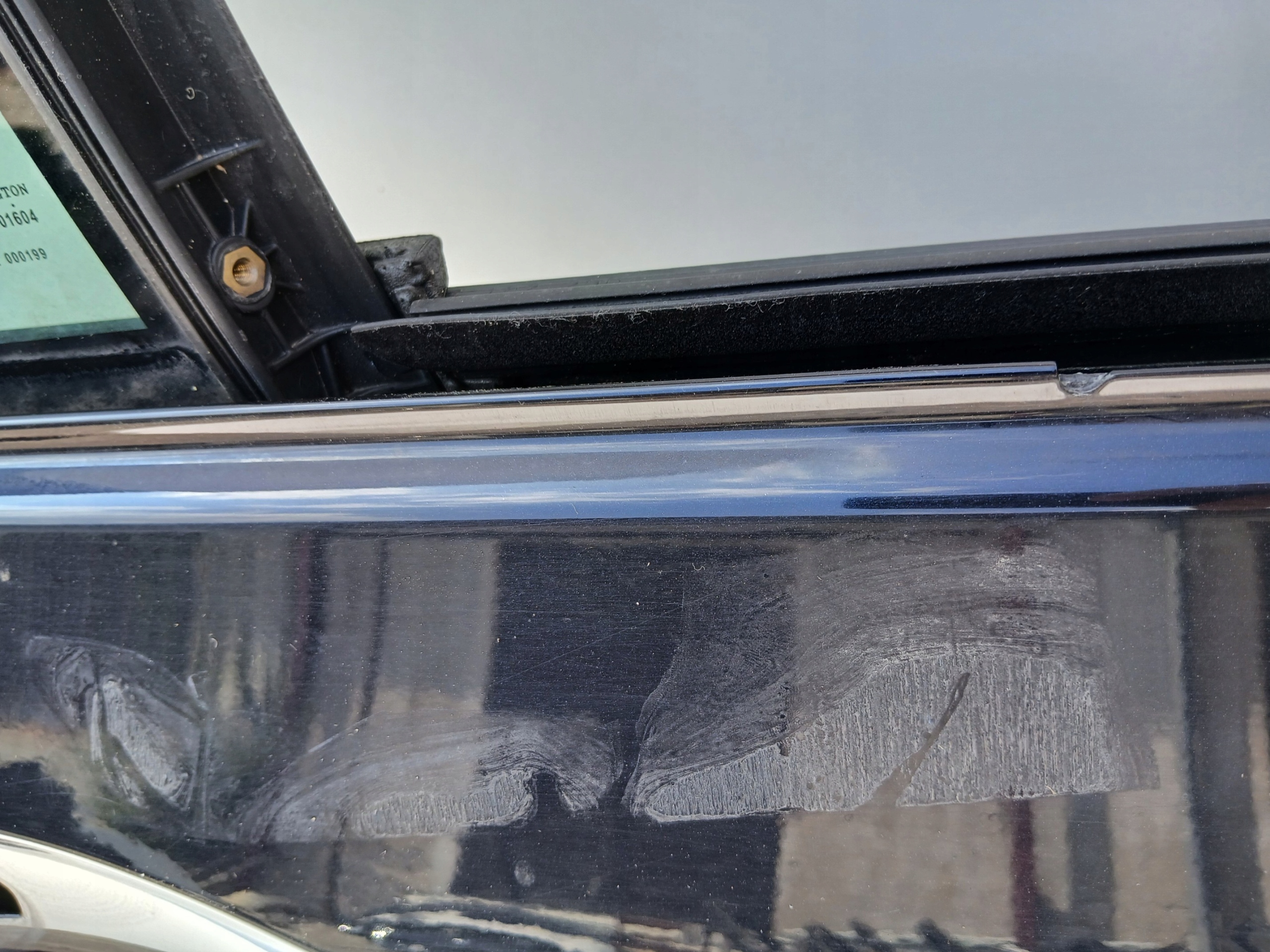 door right rear. rear part BMW F10 416