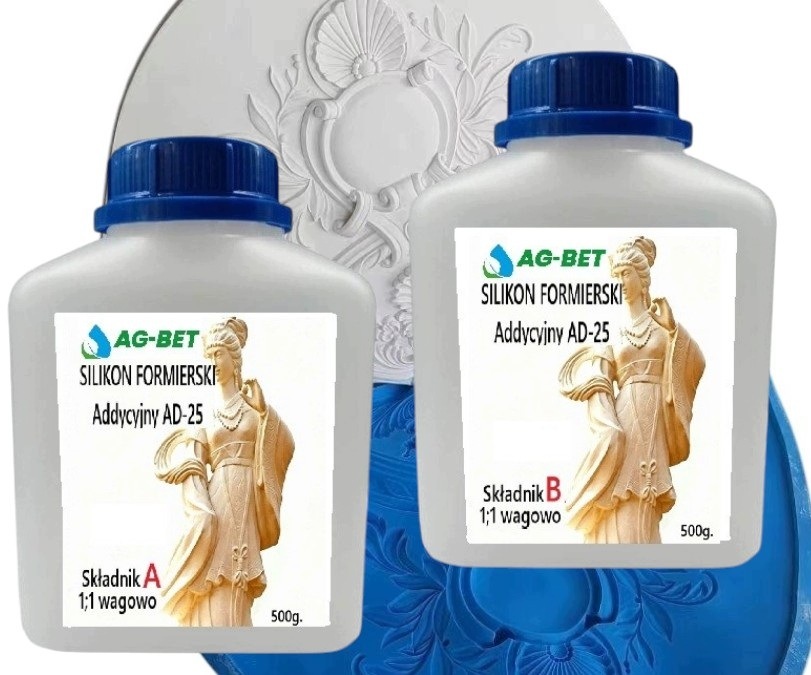 Profesionální Aditivní Formiérový Silikon AD-25 Platinum 1 Kg, Odlitková Forma
